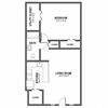 University Commons 1 BR 1 Bath FloorPlan University Commons 1 BR 1 Bath FloorPlan at University Commons, Pittsburgh, PA, 15213